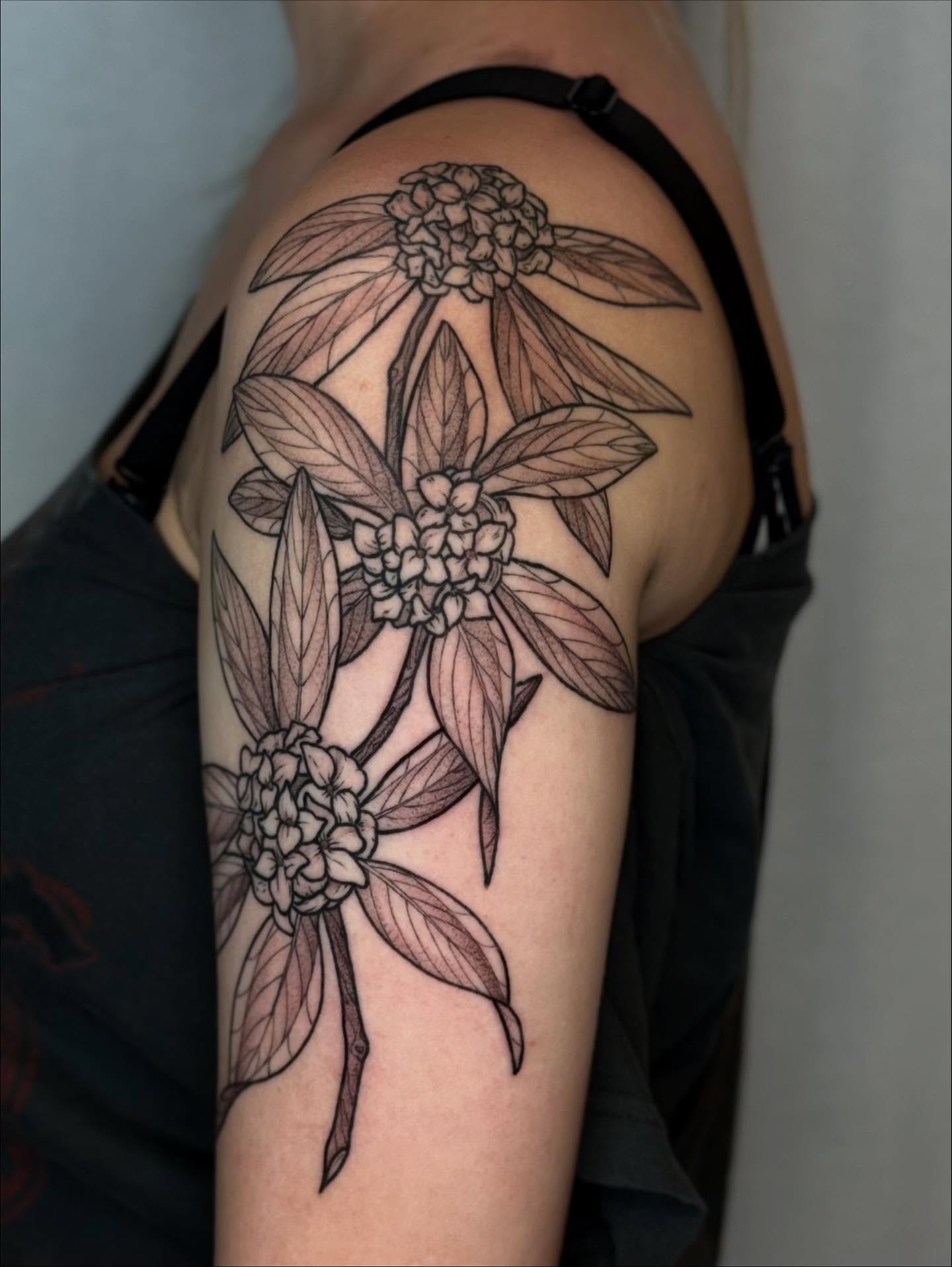 Tattoo by @flynncoooper — black_and_grey