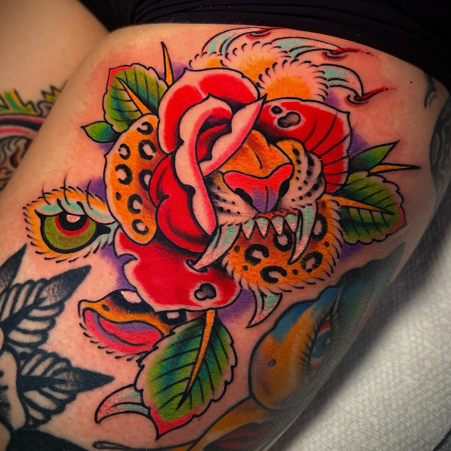 Tattoo by @chrisromolini — american_traditional, neo_traditional