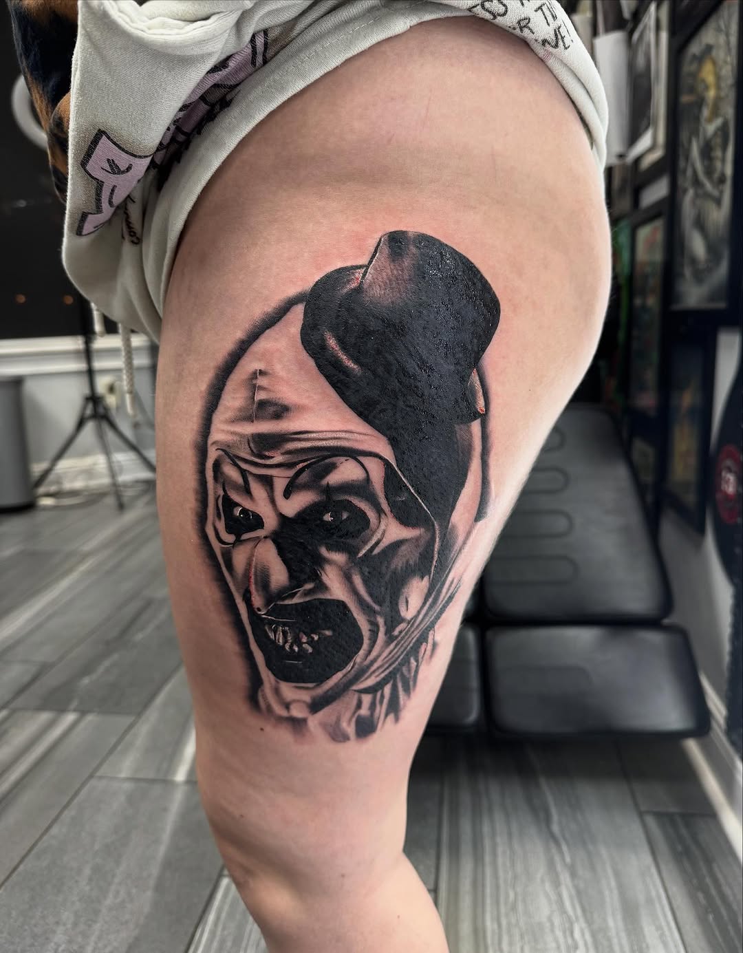 Tattoo by @lizzyinkslinga — realism, black_and_grey