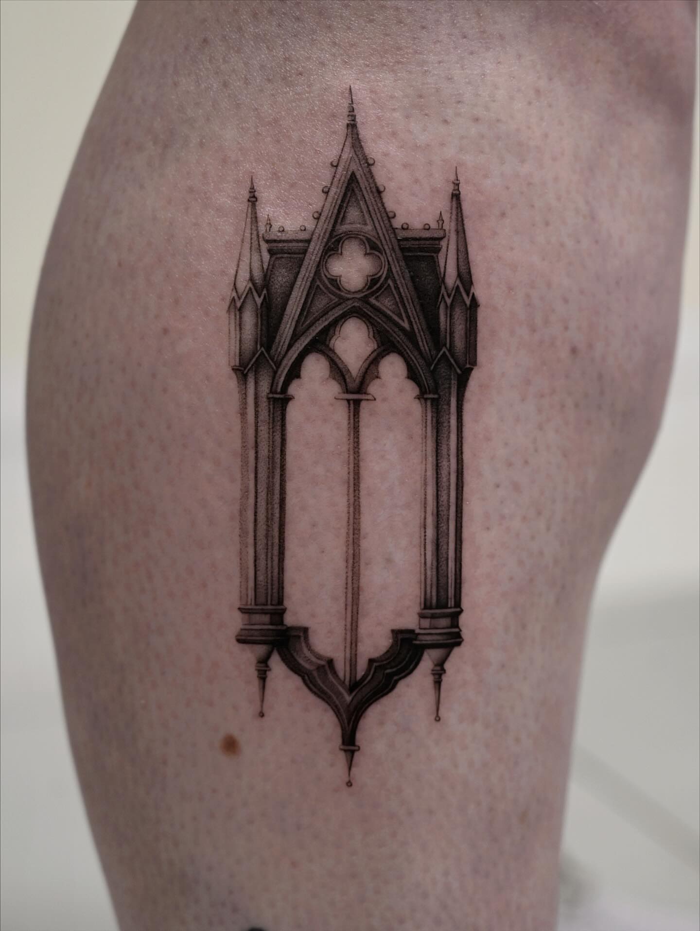 Tattoo by @domcozzaart — black_and_grey