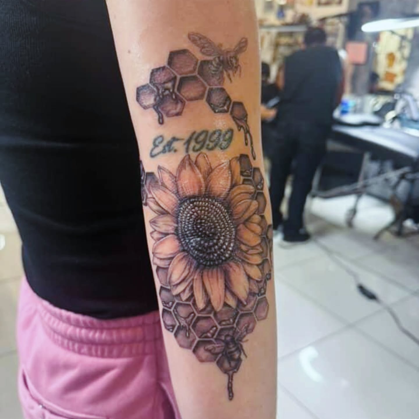 Tattoo by @j.nic444 — realism, dotwork