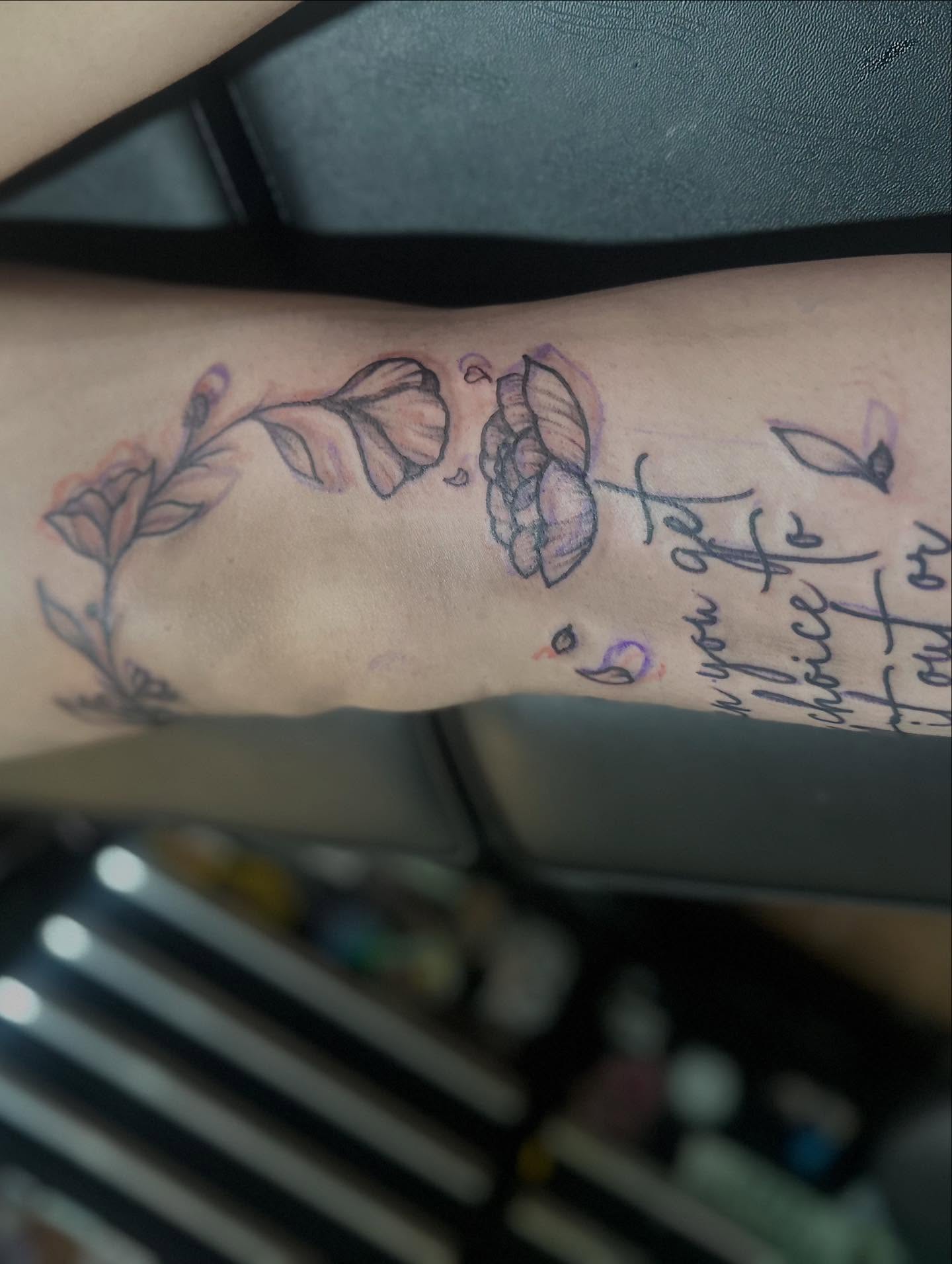 Tattoo by @highly_carver — watercolor
