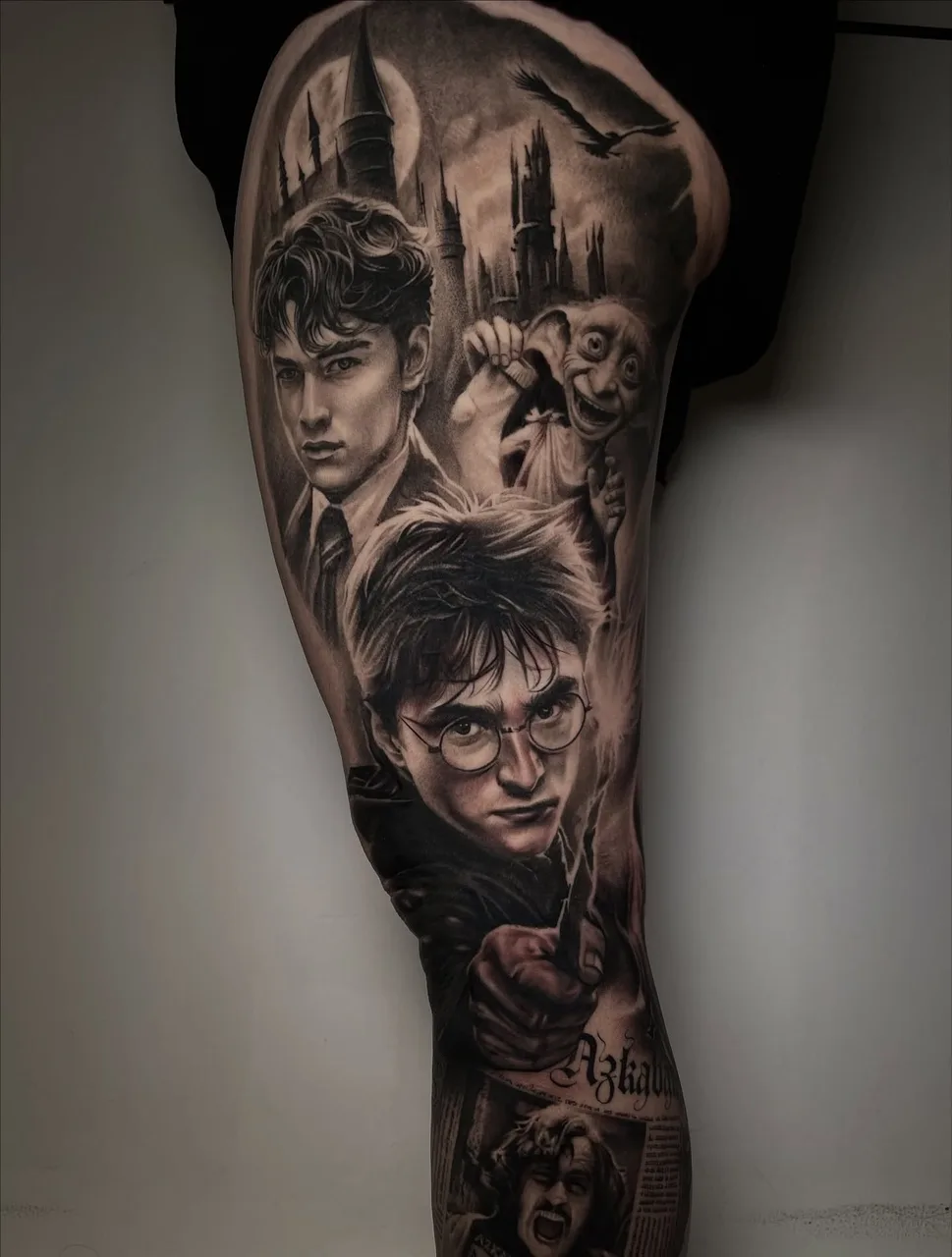 Tattoo by @micogeologo_tattoo — realism, black_and_grey