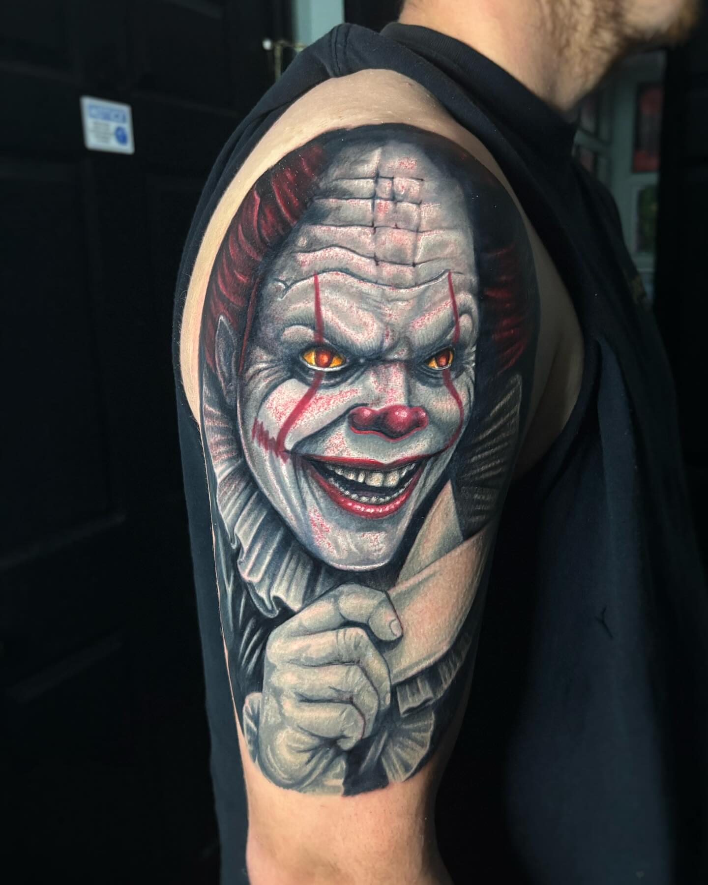 Tattoo by @jasonbanksart — realism, dark_realism