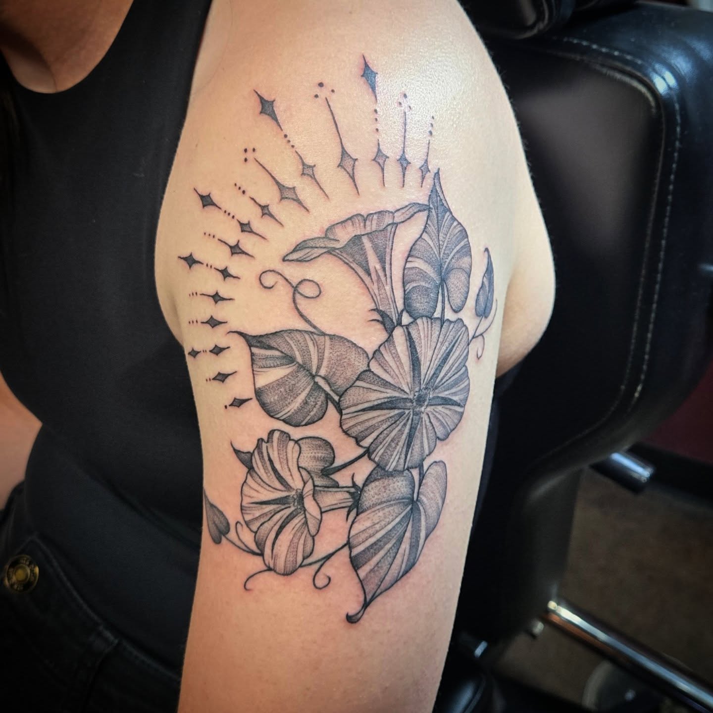 Tattoo by @killer_cait — black_and_grey