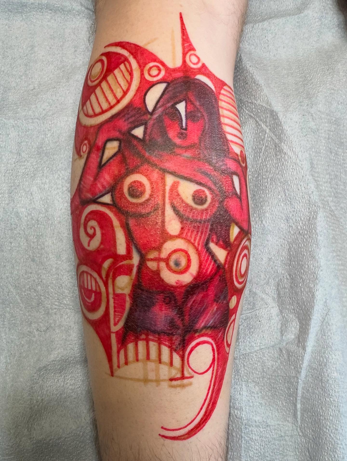 Tattoo by @craigbrowntattoo — geometric