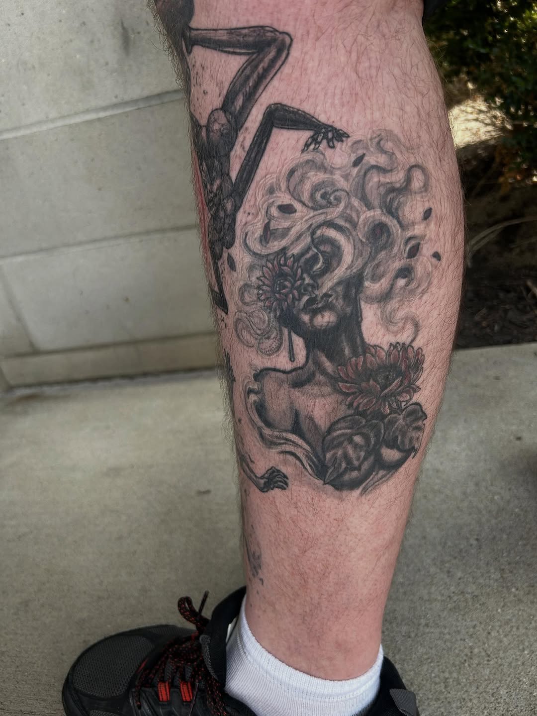 Tattoo by @bhendrixart — dark_realism, black_and_grey