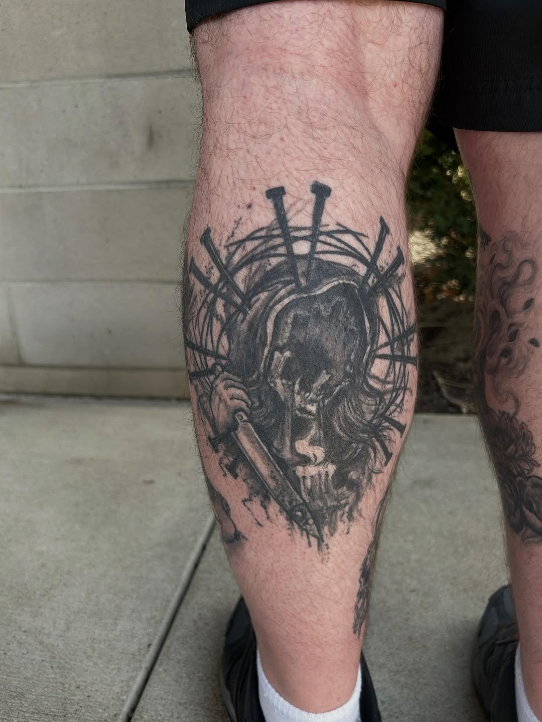 Tattoo by @bhendrixart — dark_realism, blackwork