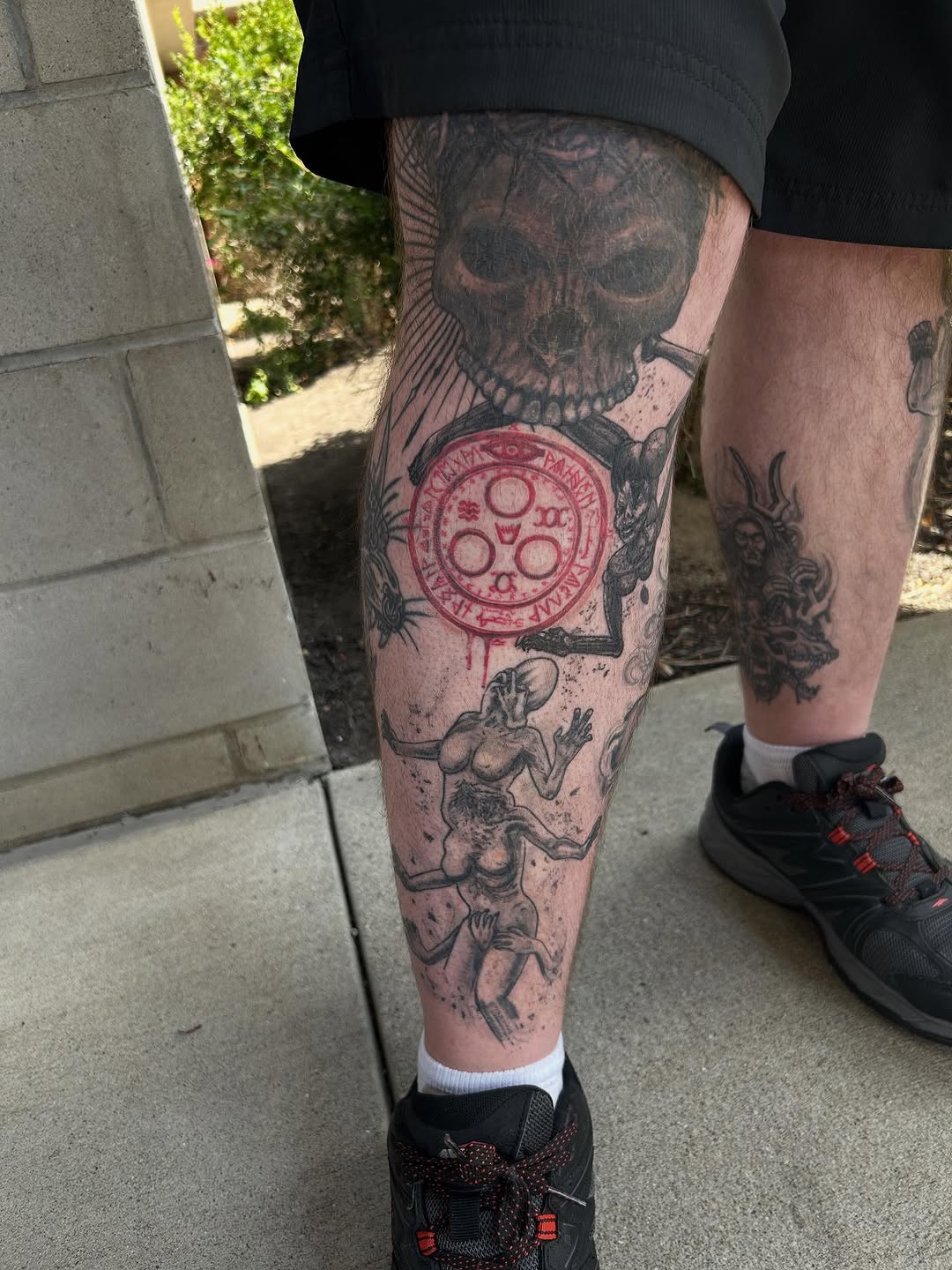 Tattoo by @bhendrixart — dark_realism, blackwork