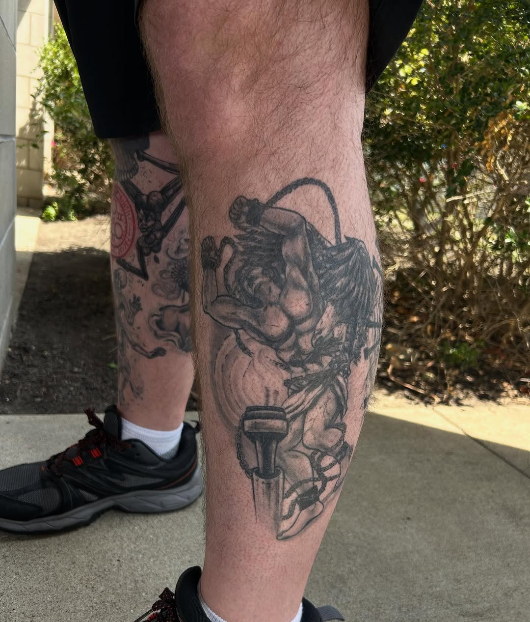 Tattoo by @bhendrixart — black_and_grey, realism