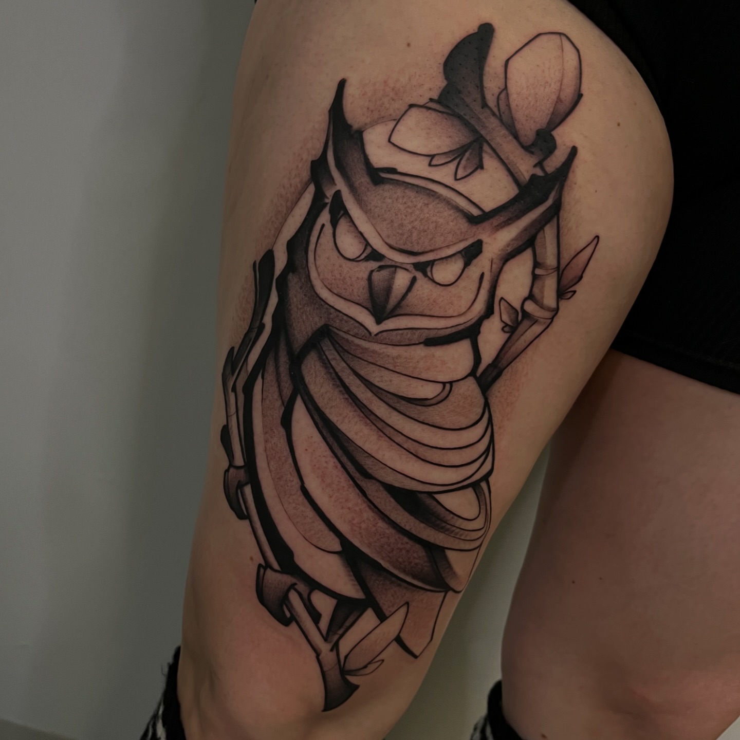 Tattoo by @emmahelmeczy_ โ black_and_grey