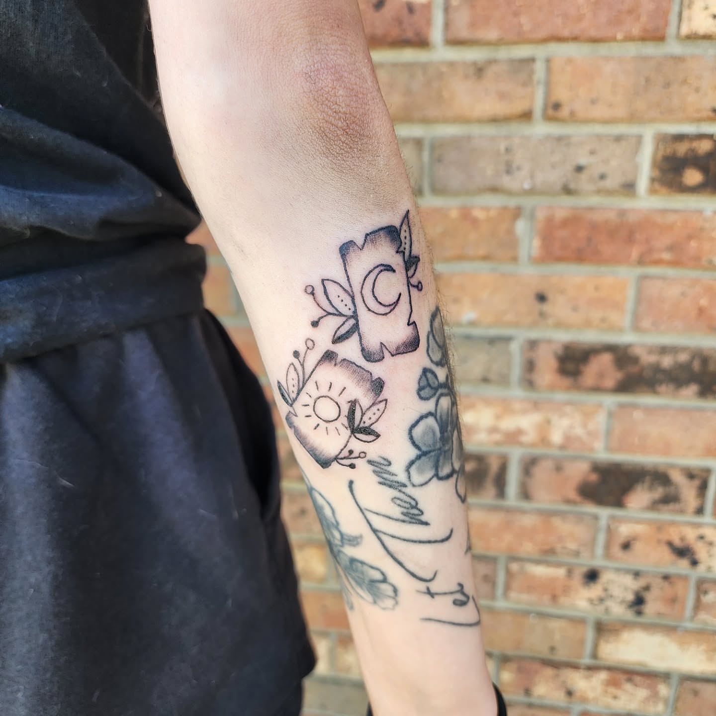 Tattoo by @bigtastytattoos — black_and_grey