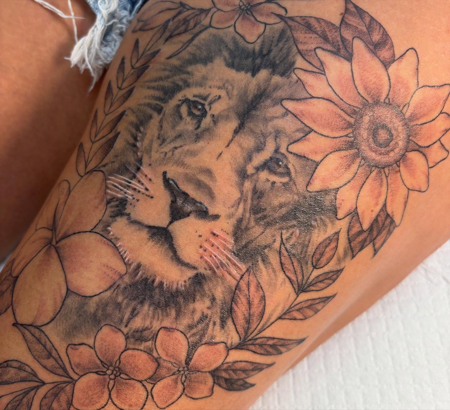 Tattoo by @tattoosbysweetnick — realism, black_and_grey