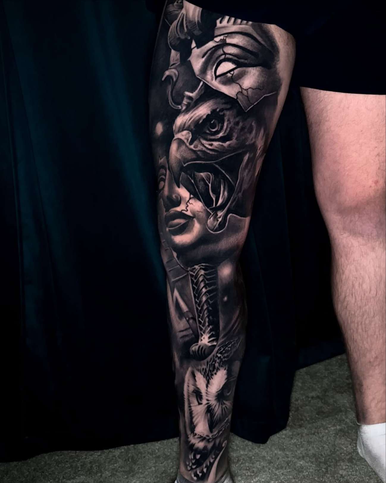 Tattoo by @petecarreno — black_and_grey, realism