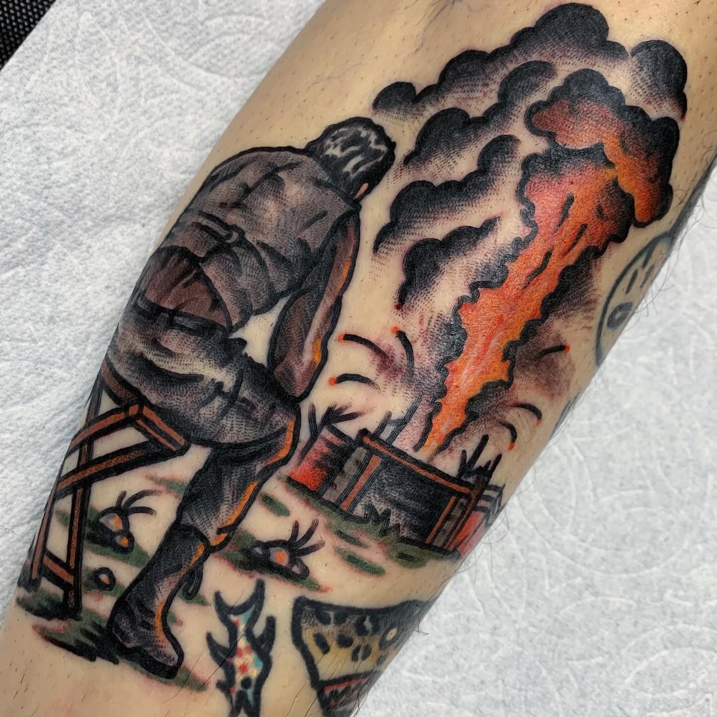 Tattoo by @wyattvandergeest — american_traditional