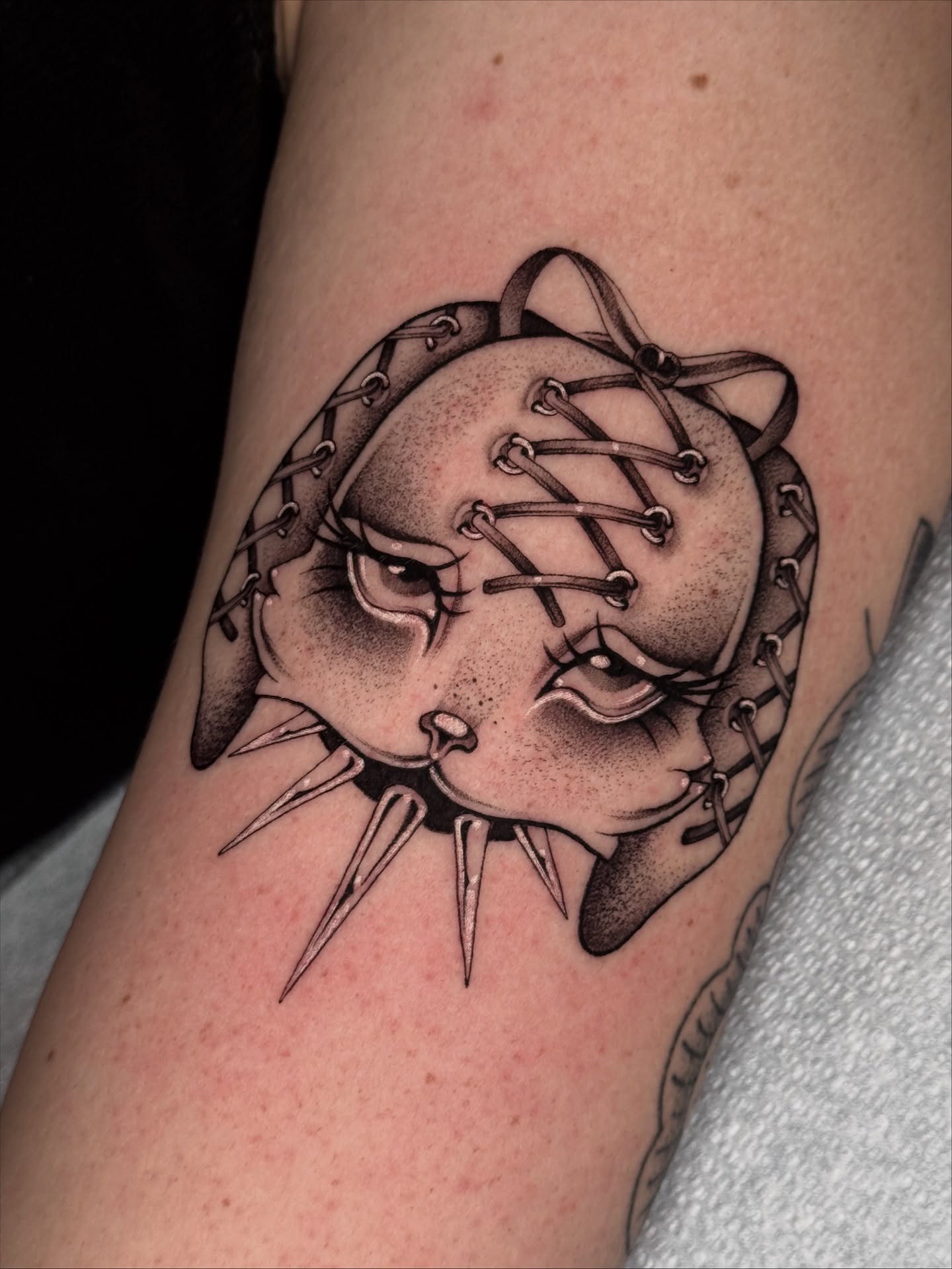 Tattoo by @ellafromhella — blackwork, realism