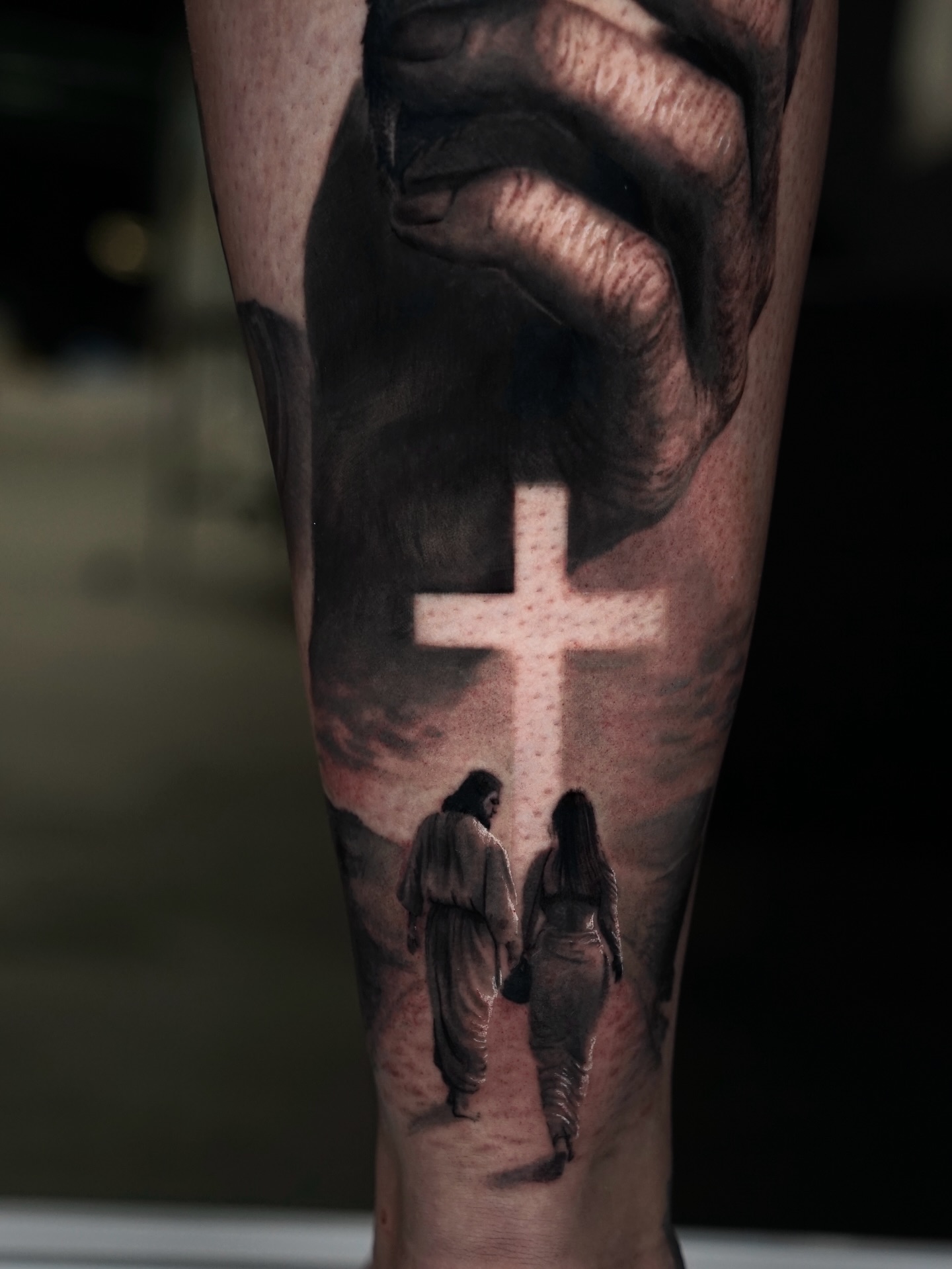Tattoo by @rene_artt — realism, black_and_grey
