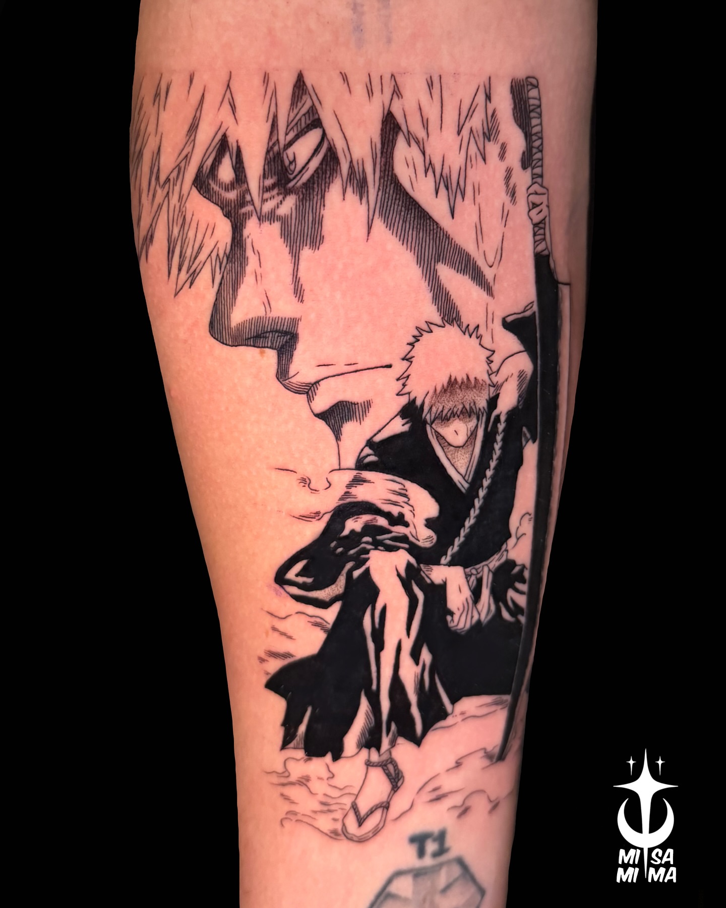 Tattoo by @mimi_sama.tattoo β black_and_grey