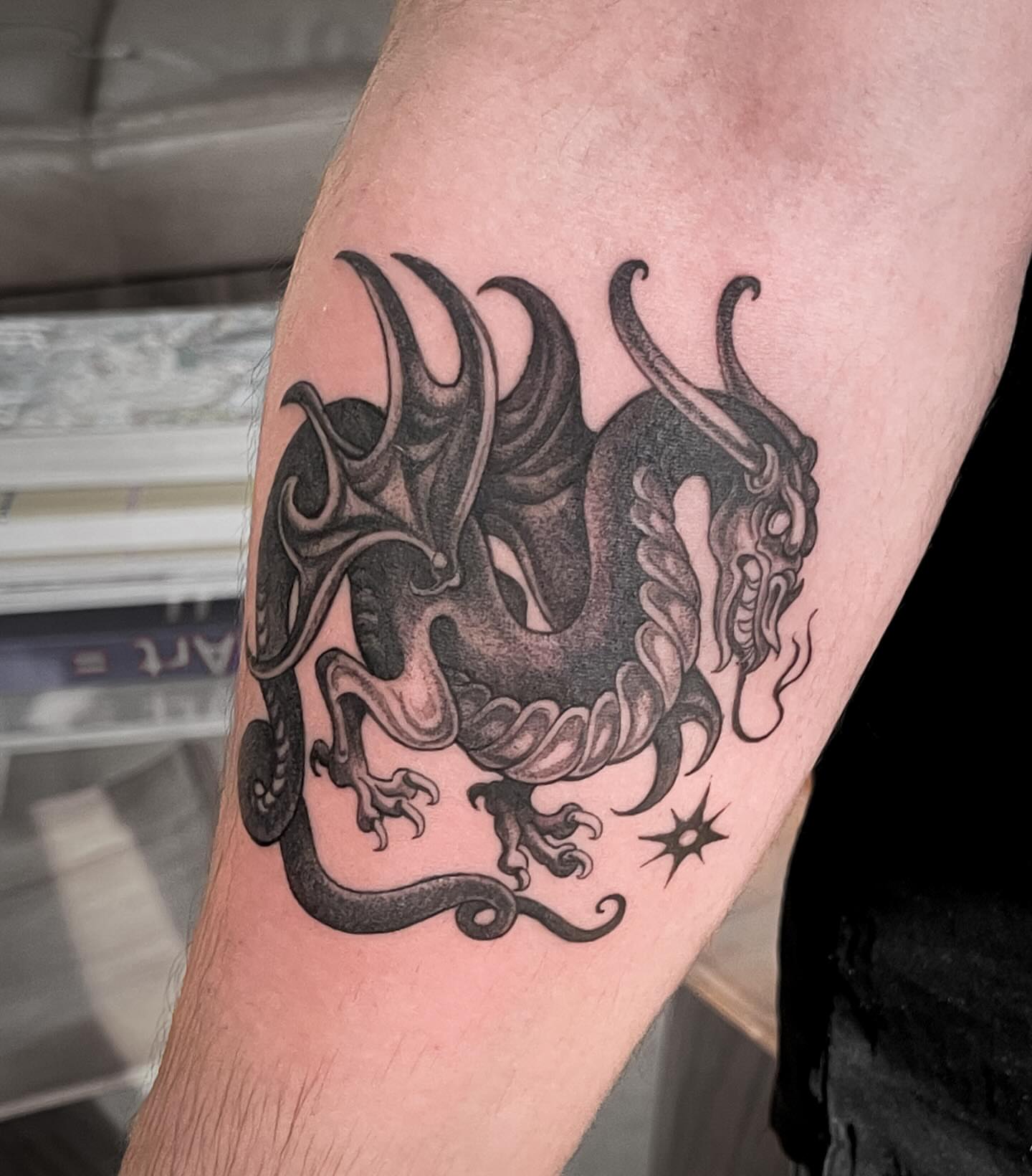 Tattoo by @whatreiley β black_and_grey