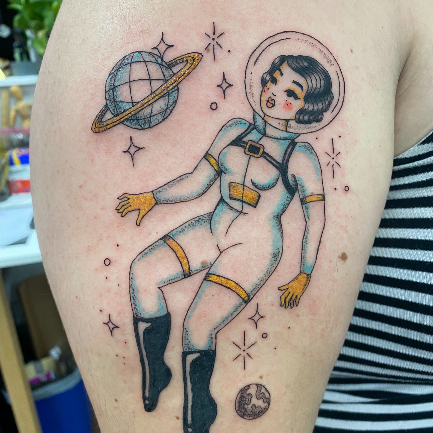 Tattoo by @axelhoney — illustrative