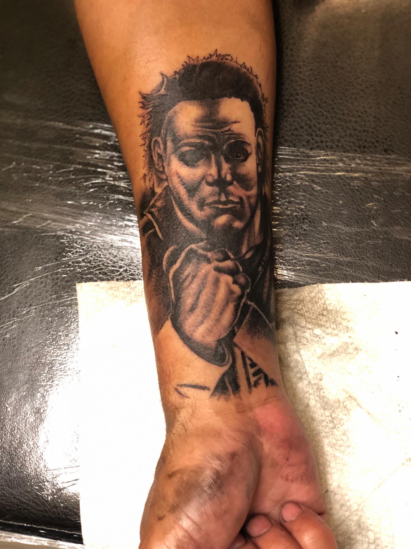 Tattoo by @chinos_tattoos โ black_and_grey, realism