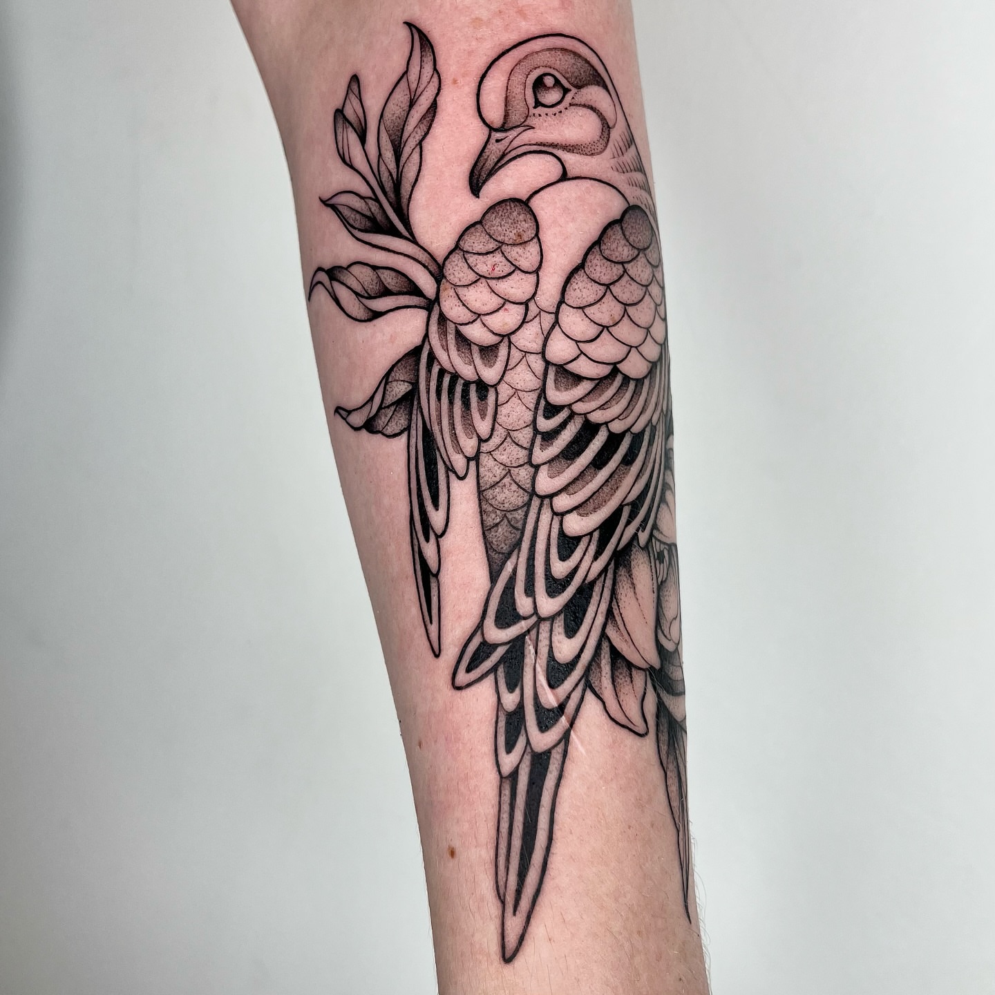 Tattoo by @carlavtattoos β dotwork
