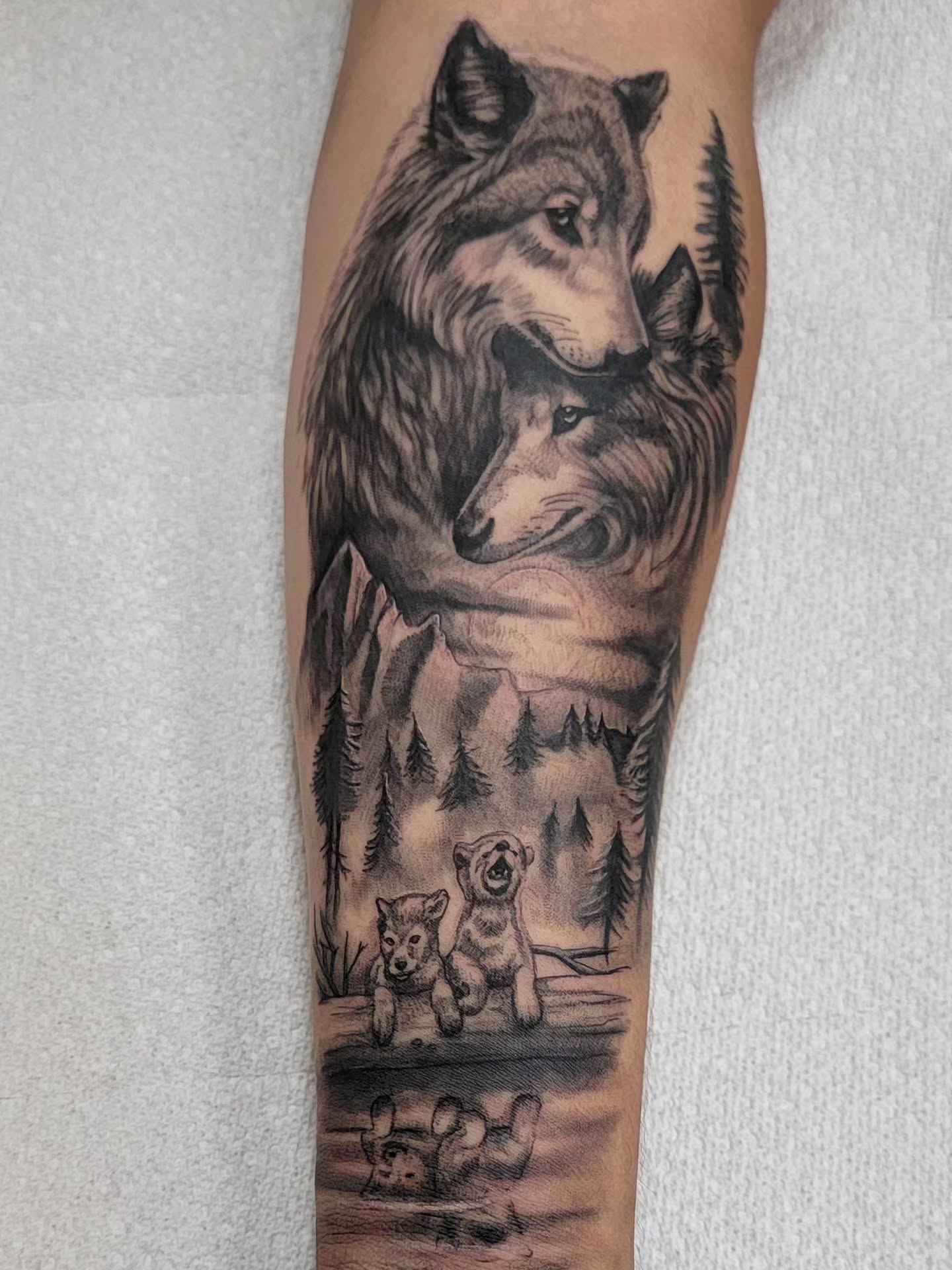 Tattoo by @hatchetfoot_art — realism, black_and_grey