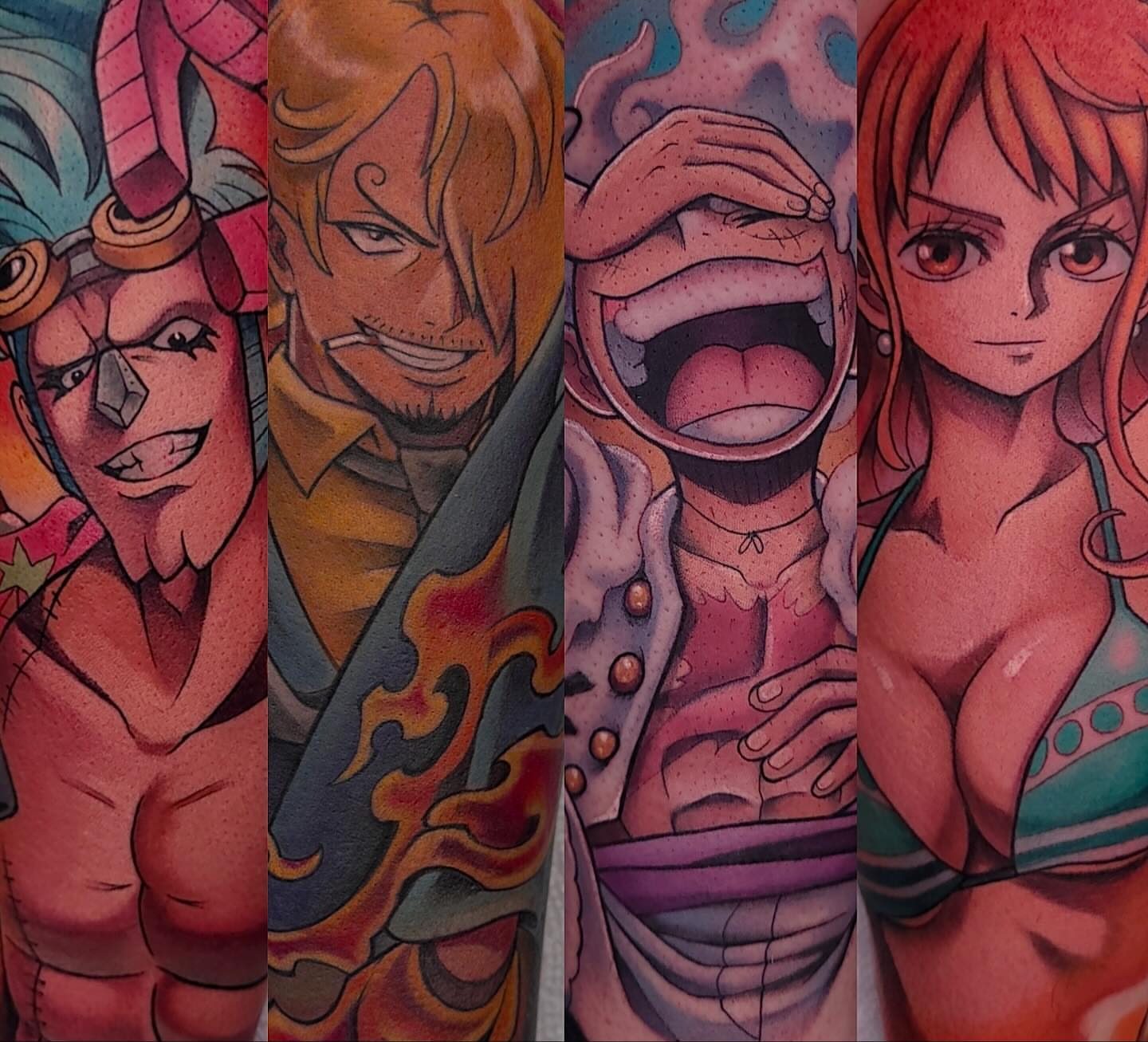 Tattoo by @scarpo — anime