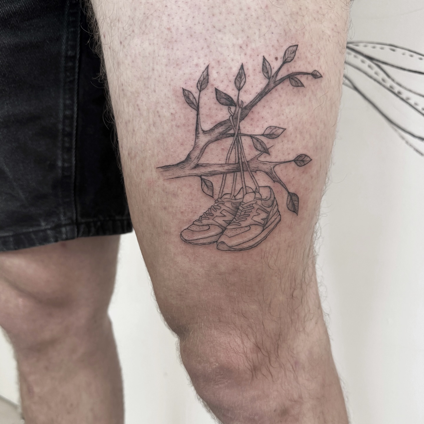 Tattoo by @turned_blue.ink — black_and_grey