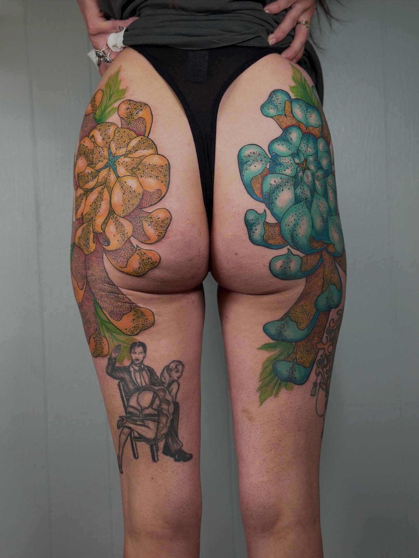Tattoo by @vixx_stixx_tattoo — american_traditional, dotwork