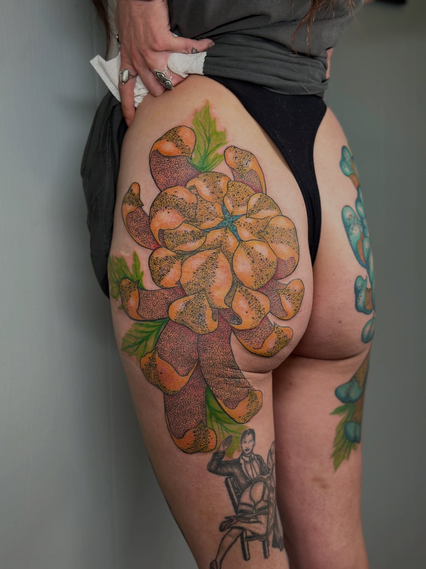 Tattoo by @vixx_stixx_tattoo — dotwork
