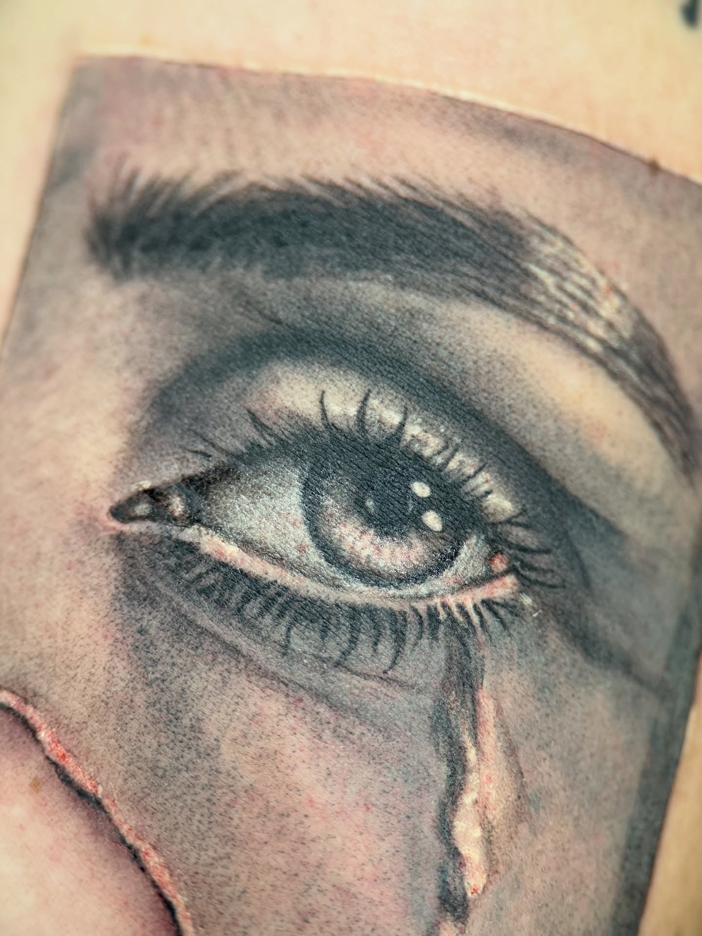 Tattoo by @dr_zeus_tattoo — realism, black_and_grey