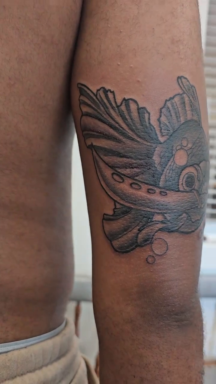 Tattoo by @johnniericotattoos — japanese_irezumi, black_and_grey