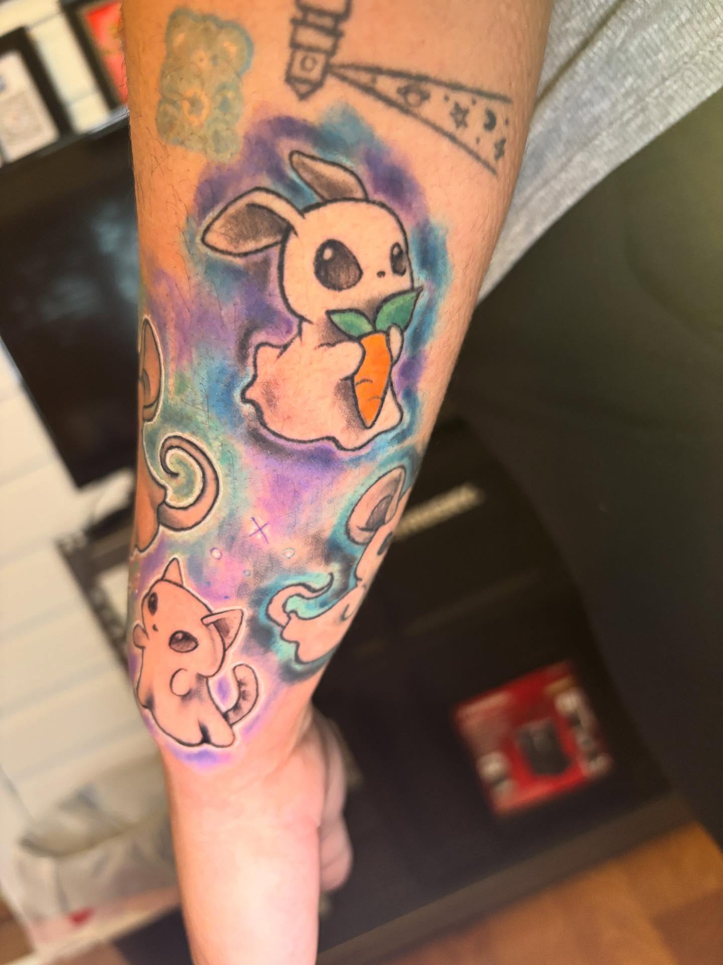 Tattoo by @siekay — watercolor