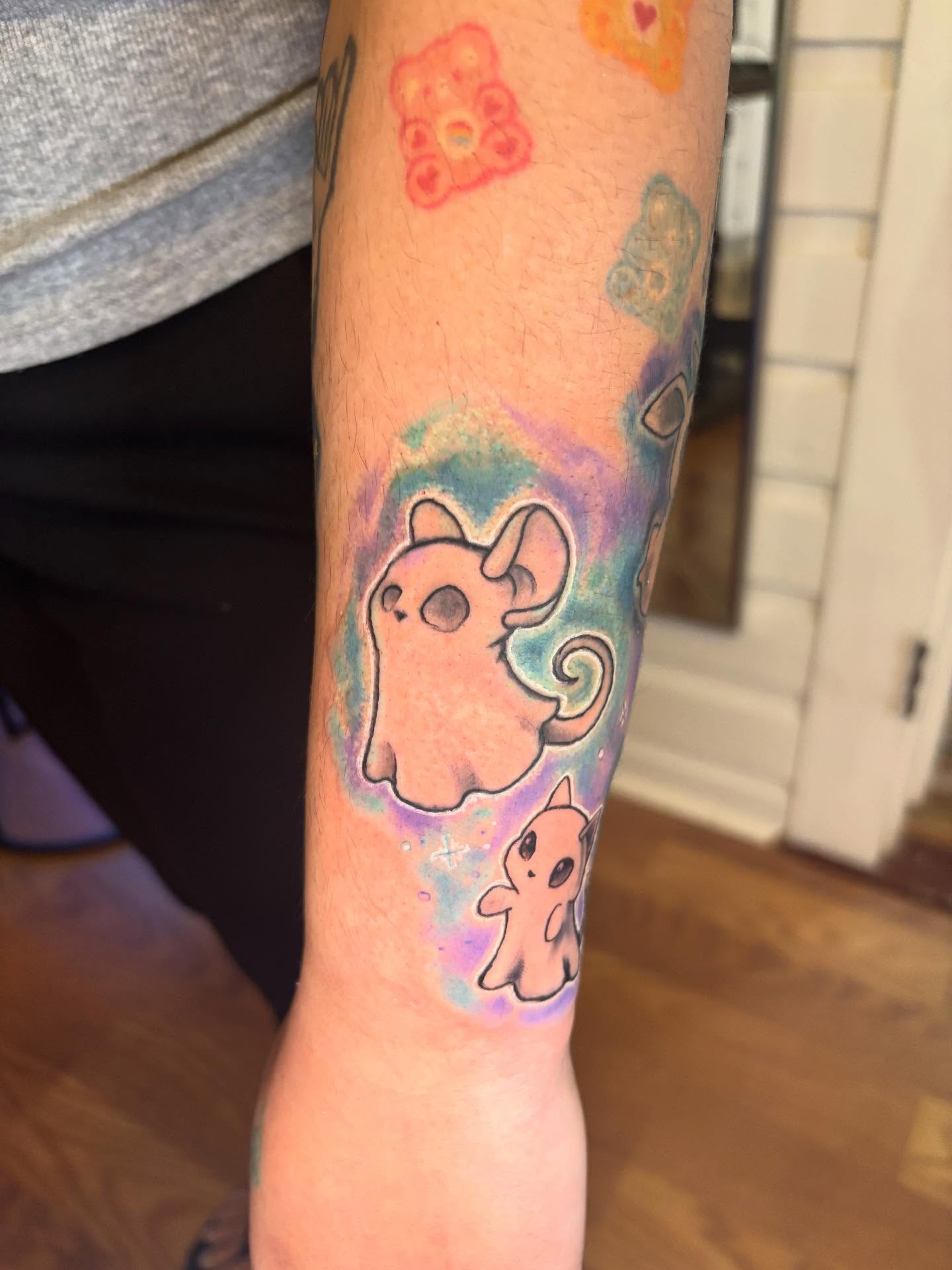 Tattoo by @siekay — watercolor