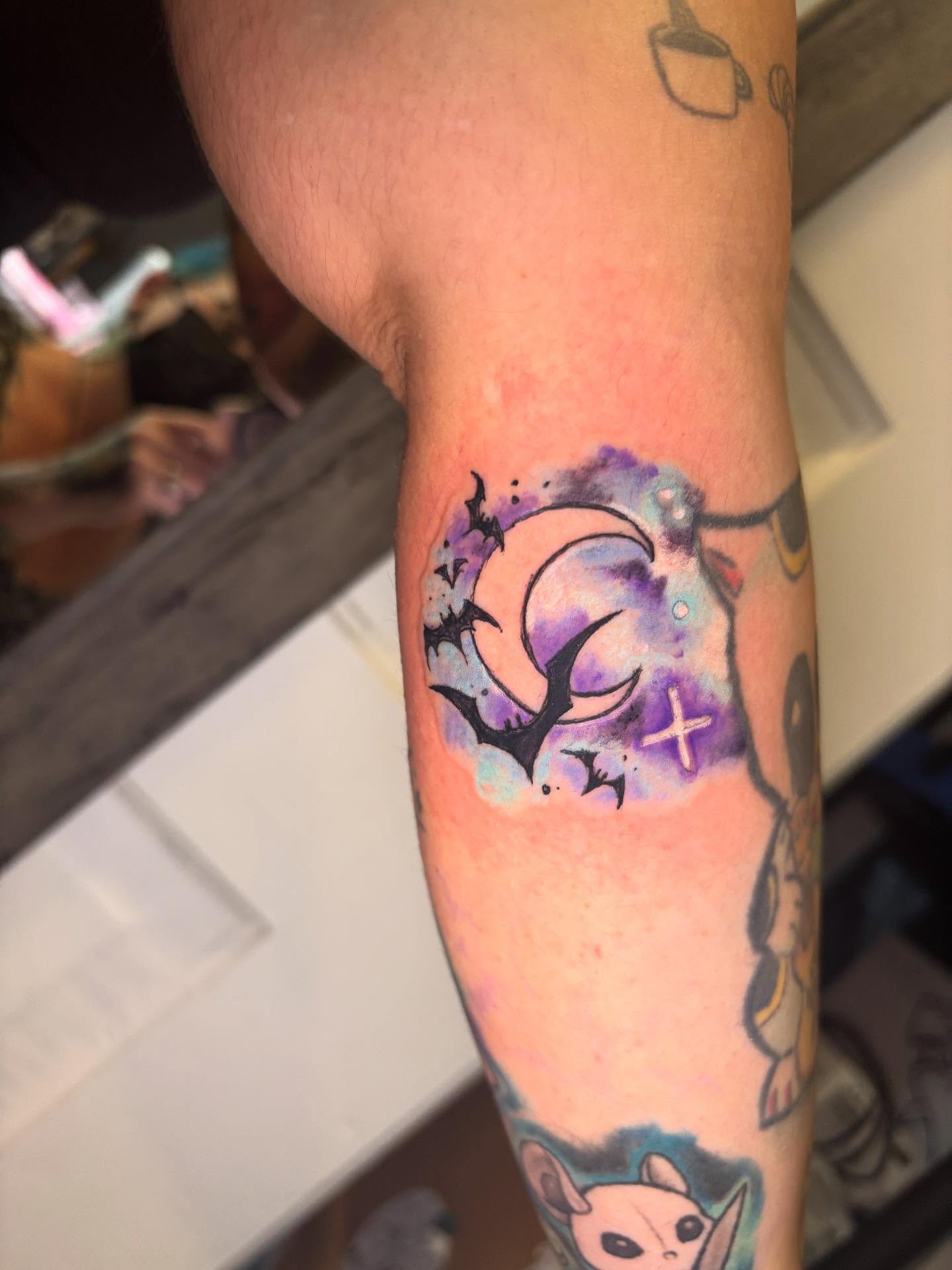 Tattoo by @siekay — watercolor