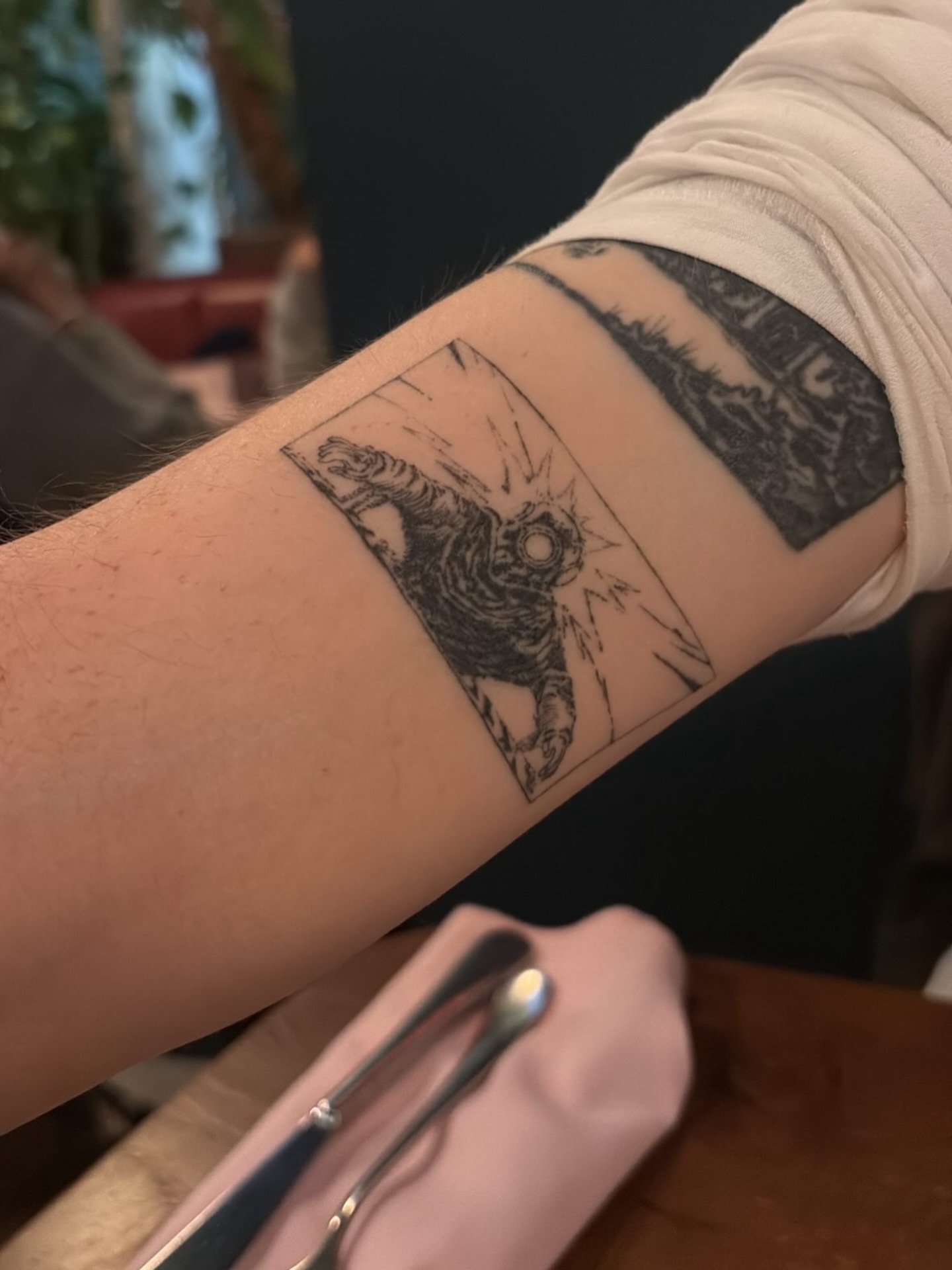 Tattoo by @kallo_tt — black_and_grey