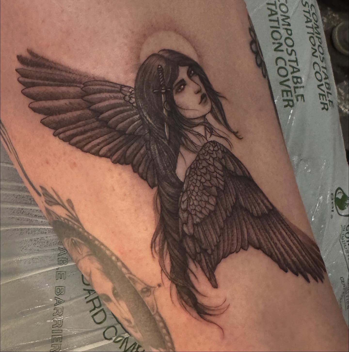 Tattoo by @sevtattoos — black_and_grey, realism