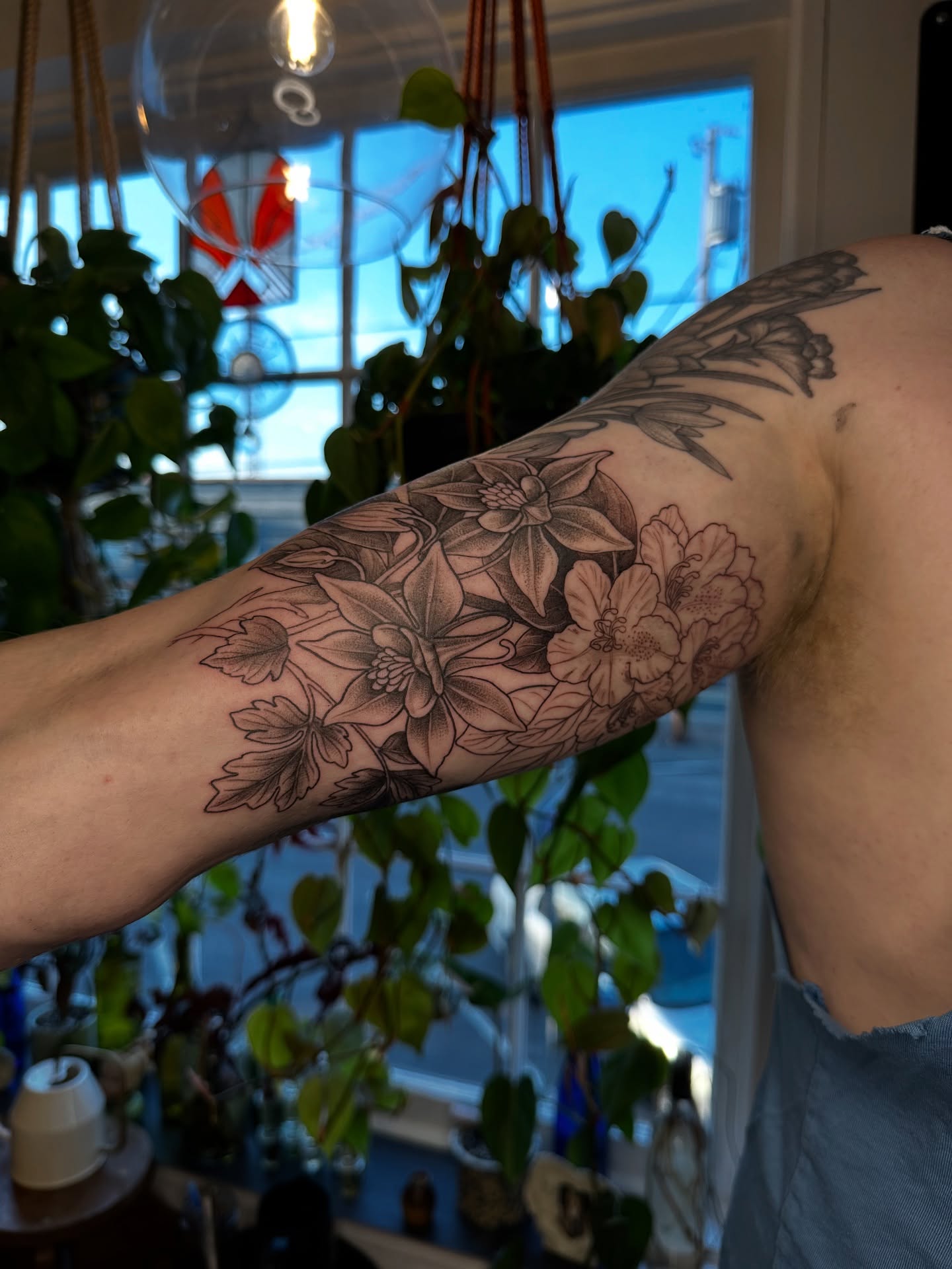 Tattoo by @obsidian_rabbit — black_and_grey