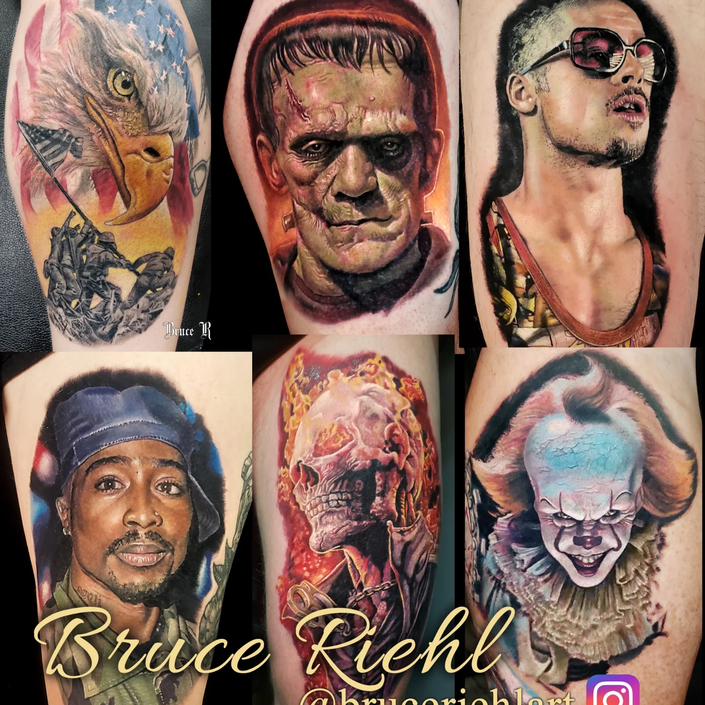 Tattoo by @bruceriehlart — realism, dark_realism