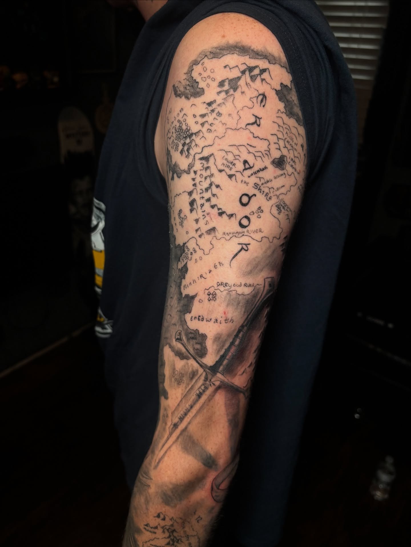 Tattoo by @trktattoos — black_and_grey, realism