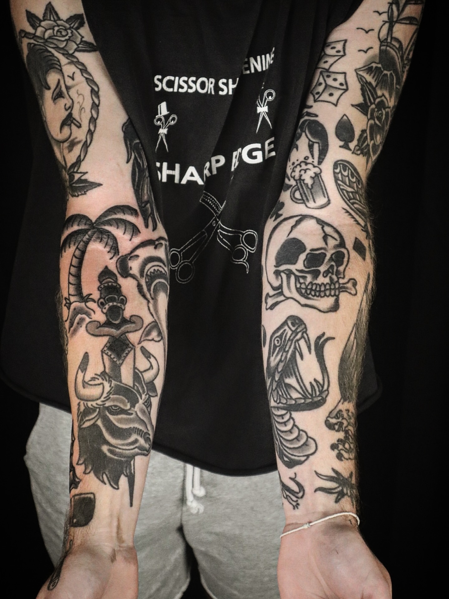 Tattoo by @shawzyriverside — american_traditional, black_and_grey