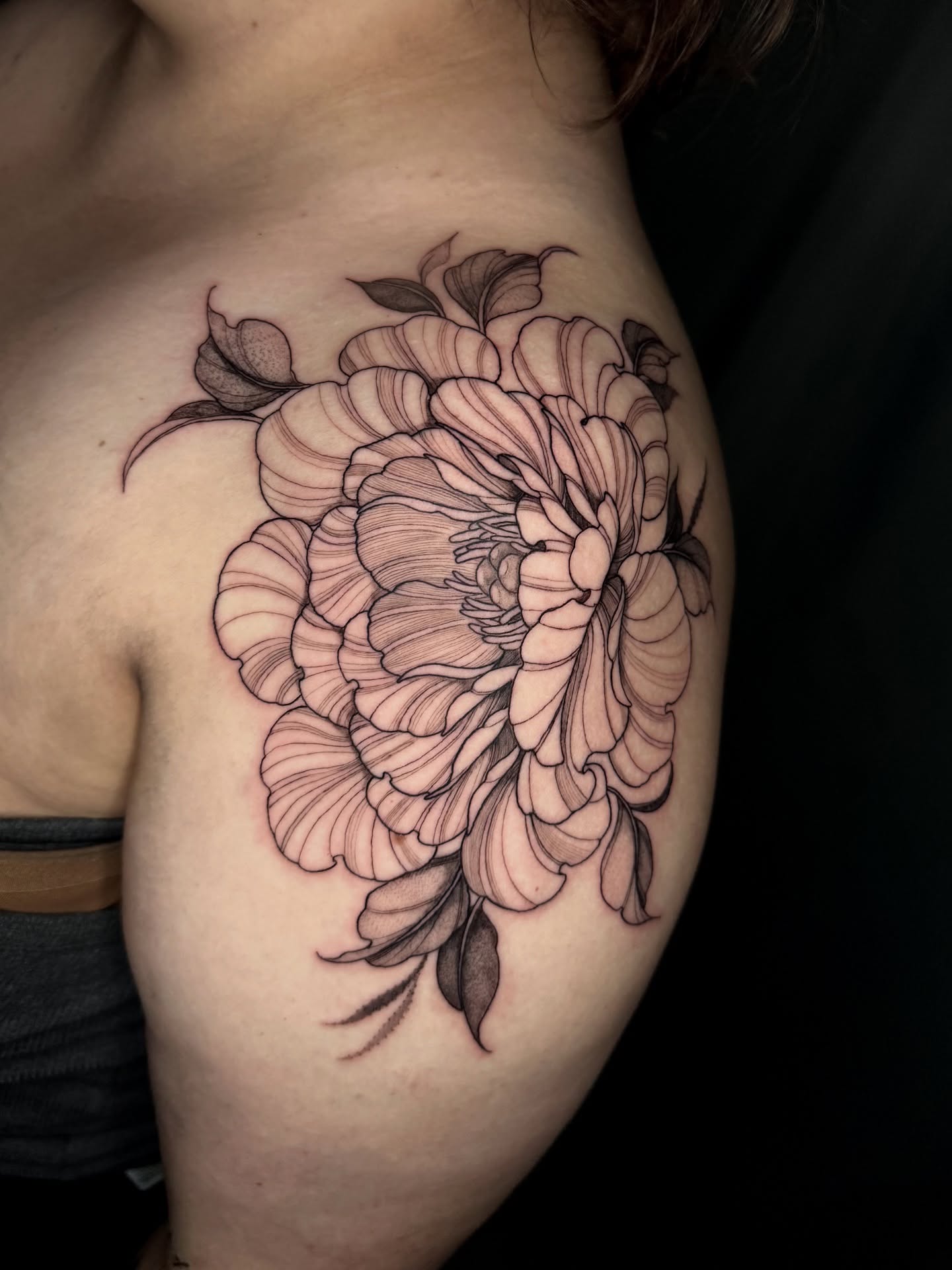 Tattoo by @gill_tattoos — black_and_grey