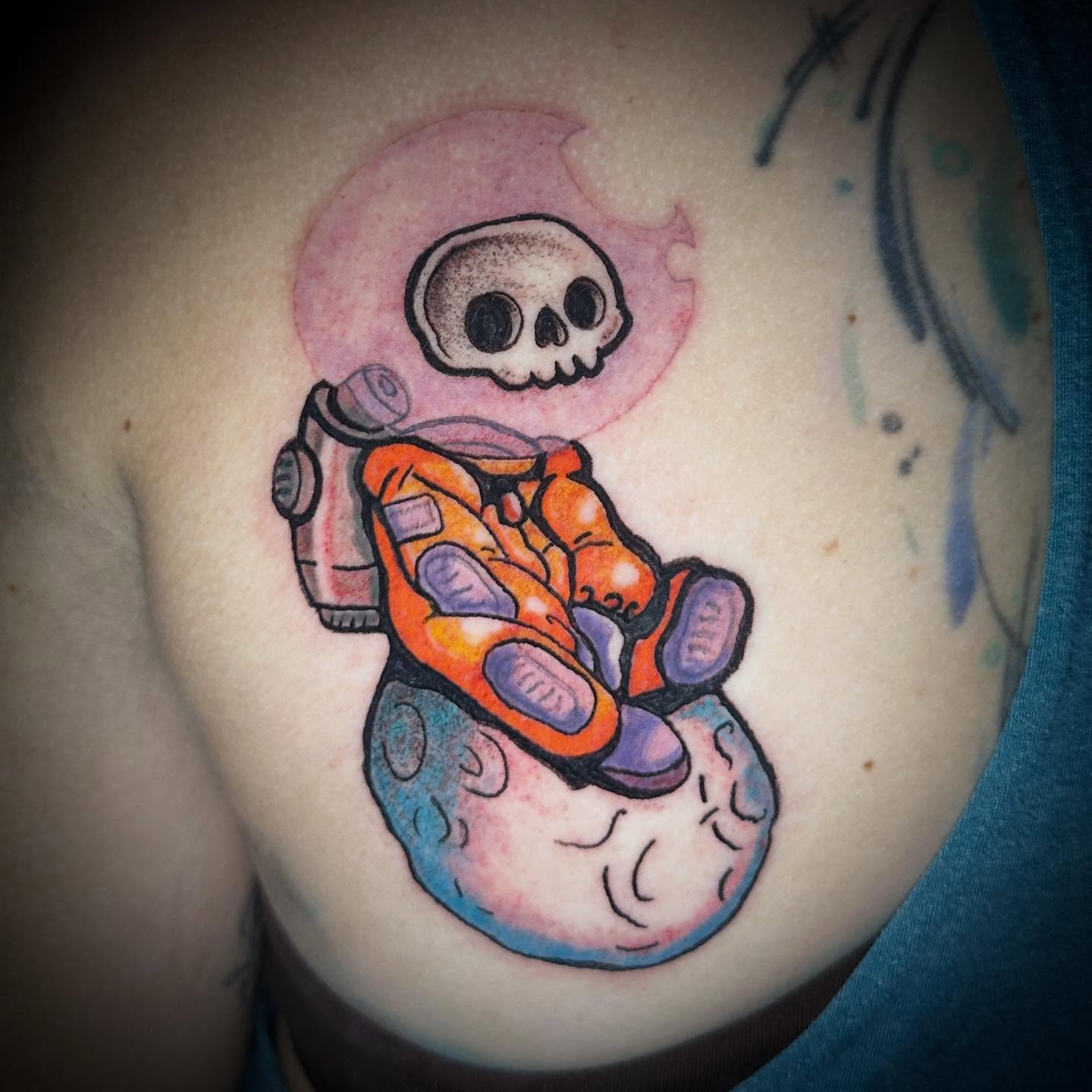 Tattoo by @poppacoppa — dotwork