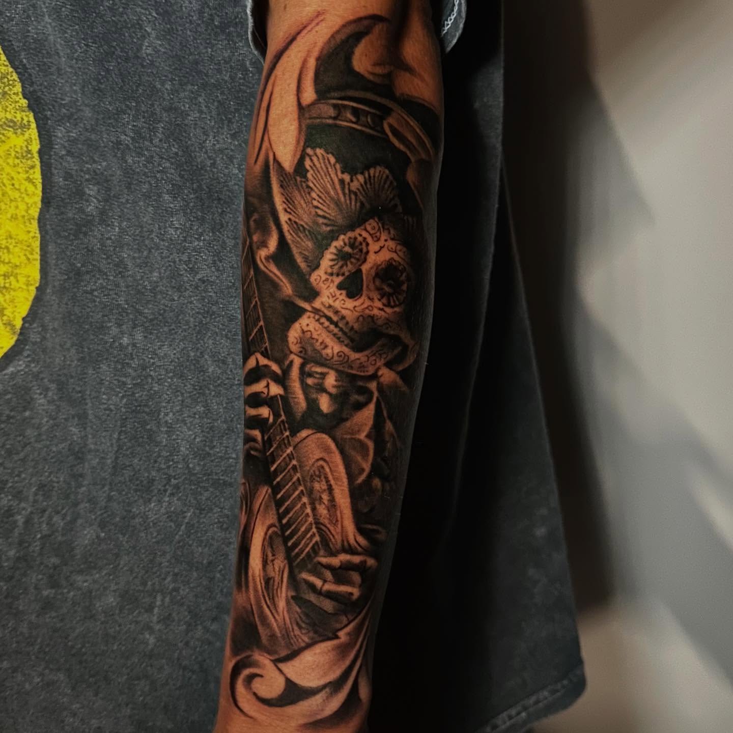 Tattoo by @tazhotzon — chicano, realism