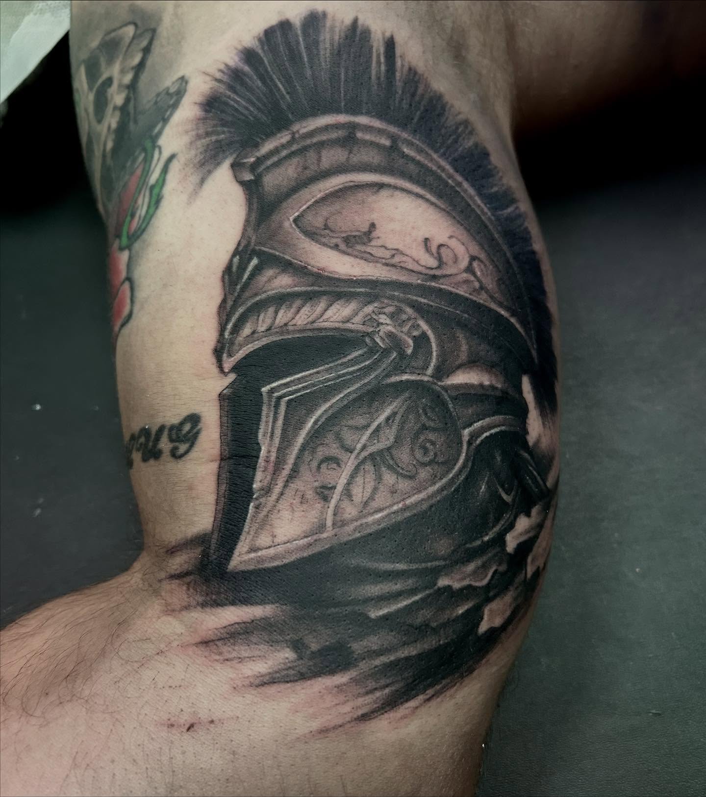 Tattoo by @tattz_brannigan — black_and_grey, realism