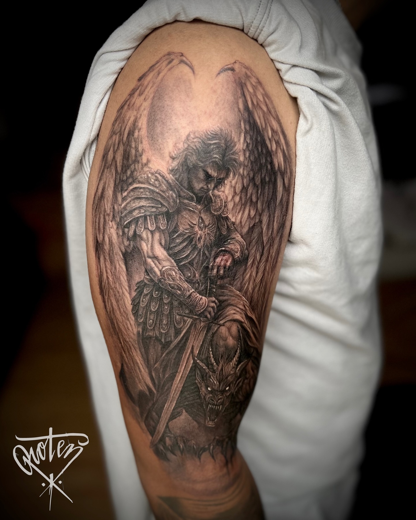 Tattoo by @rotenhill_tattoo — realism, dark_realism