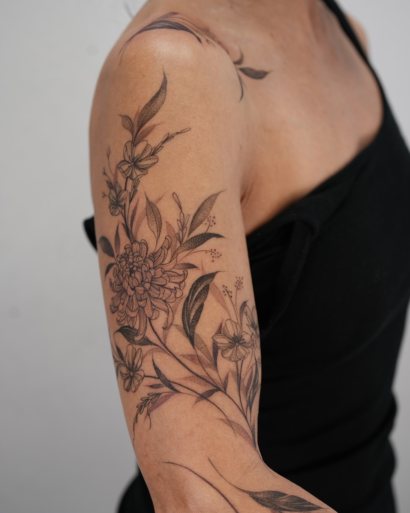 Tattoo by @xiu.tattoos — black_and_grey, realism