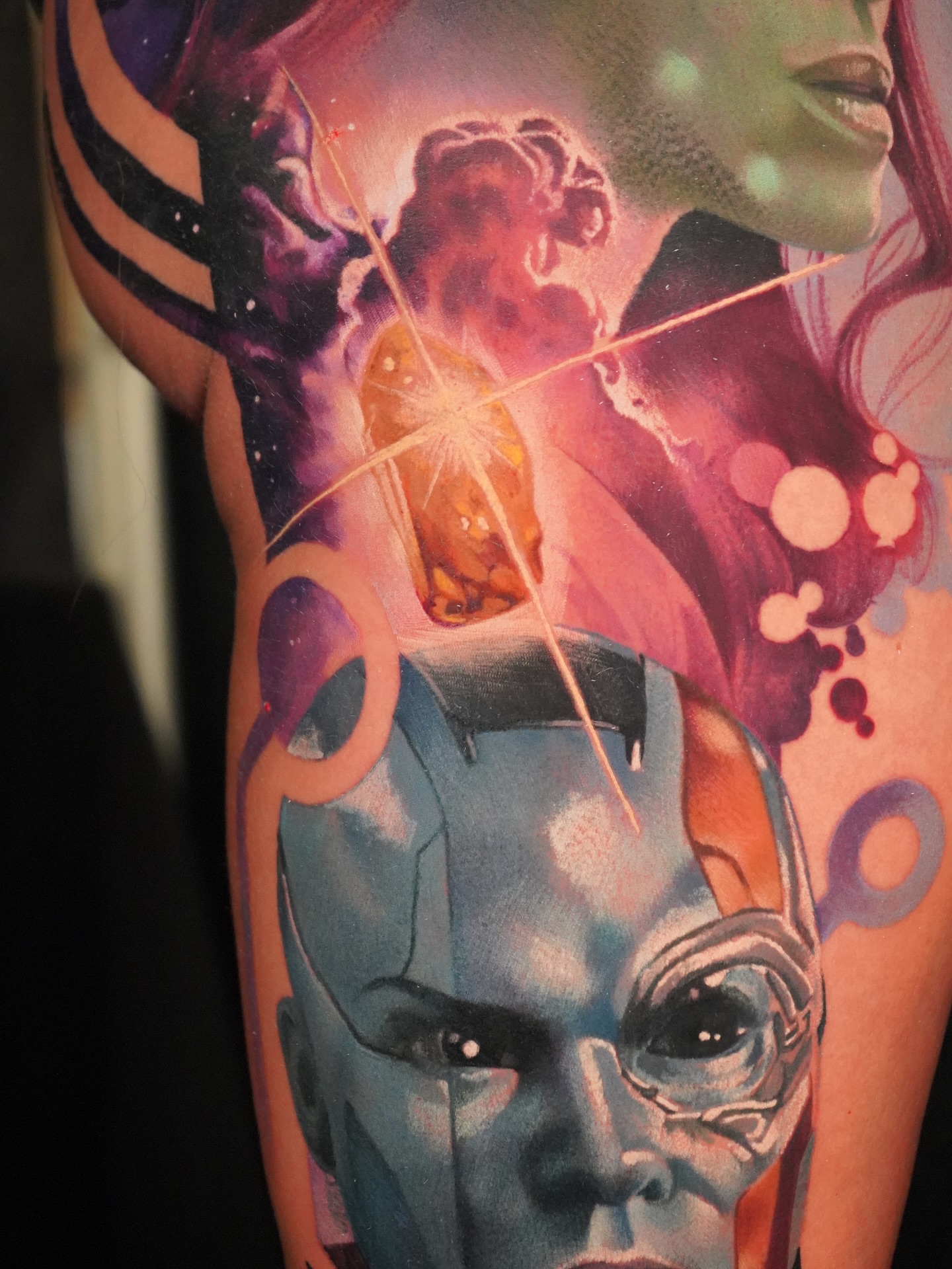 Tattoo by @tattoosmadebysomeone — realism, dotwork