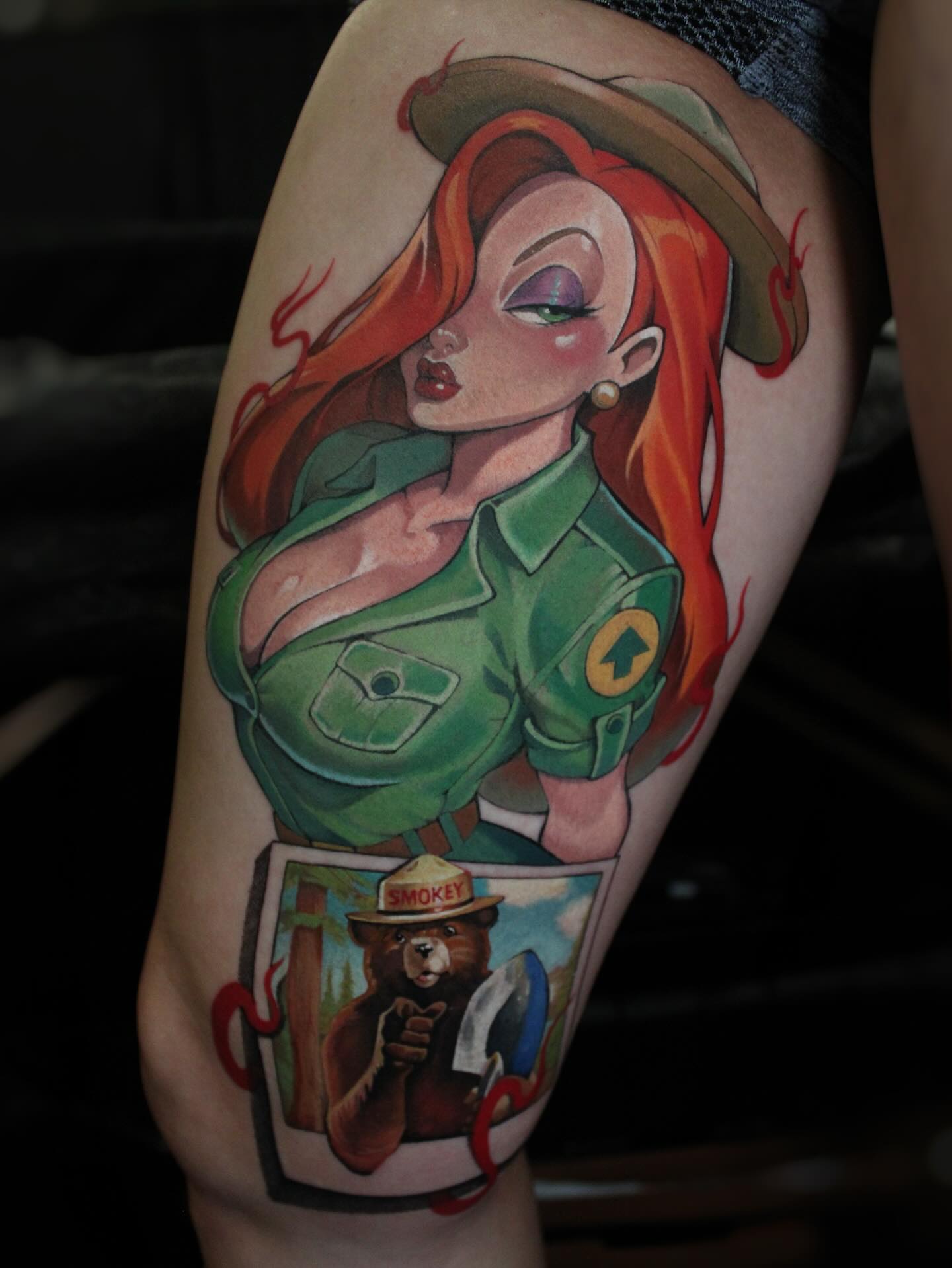 Tattoo by @kathleensanders — illustrative, realism